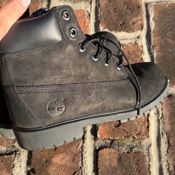Timberland black waterproof boots size 6 1/2 - Picture 4 of 11